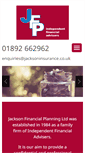 Mobile Screenshot of jacksoninsurance.co.uk